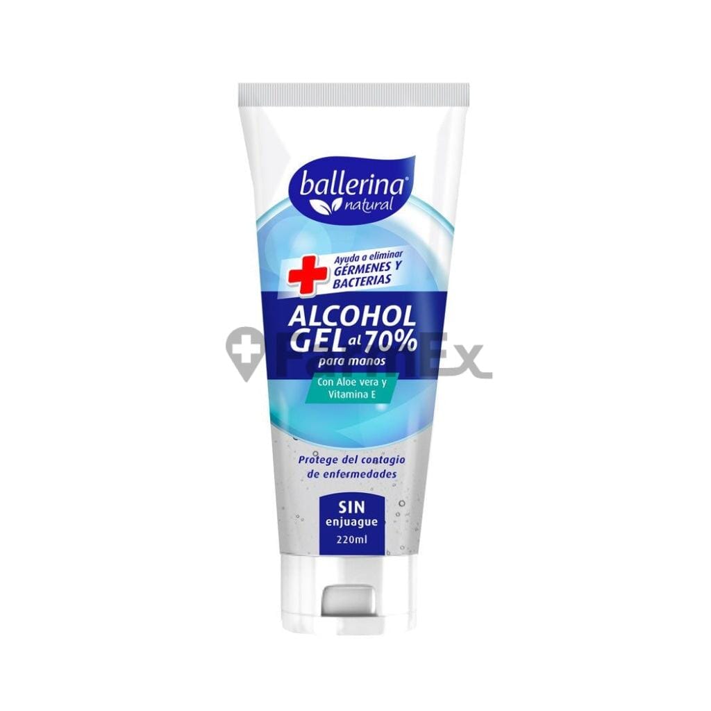 Alcohol Gel 70 % x 220 mL Farmex-BanMedica-Persistente